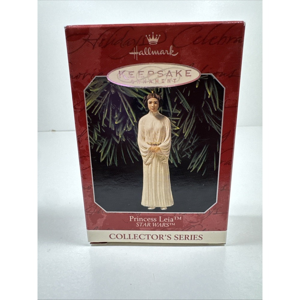 Vtg 1998 Hallmark Keepsake Ornament - Star Wars Princess Leia - NEW In Box